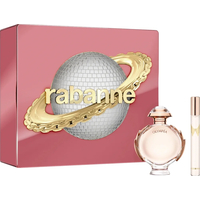Product Rabanne Olympea Women's Fragrance Set: Eau de Parfum 50ml & Mini Travel Spray 10ml base image