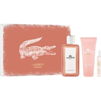 Product Lacoste Original Femme Women's Fragrance Set: Eau de Parfum 100ml & Body Lotion 100ml & Eau de Parfum Mini 7.5ml base image