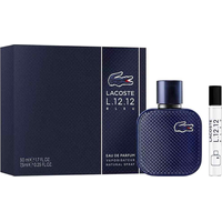 Product Lacoste L.12.12 Bleu Men's Fragrance Set: Eau de Parfum 50ml & Travel Spray 7.5ml base image