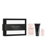 Product Narciso Rodriguez For Her Γυναικείο Αρωματικό Σετ: Eau de Parfum 50ml + Body Lotion 50ml + Travel Size 7.5ml base image
