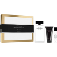 Product Narciso Rodriguez For Her Pure Musc Women's Fragrance Set: Eau de Parfum 100ml & Body Lotion 50ml & Eau de Parfum Travel Size 10ml base image