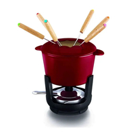 Product Beka Φοντύ Μαντεμένιο Με Πιρουνάκια Arome Σετ 7Τμχ 15cm Κόκκινο base image