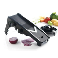 Product Mastrad Μαντολίνο Με Κόφτη V Σετ 4τμχ Black base image