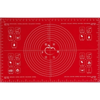 Product Mastrad Paris Large Pastry Mat Σιλικόνης Κόκκινη 40x62cm base image