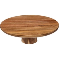 Product Acacia Wooden Cake Stand Ξύλινη Τουρτιέρα Με Πόδι 28cm base image