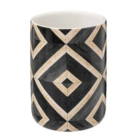 Product F-V Θήκη για Οδοντόβουρτσες Κεραμικό Canvas 7.6x10.2cm Γκρι base image