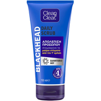 Product Clean & Clear Blackhead Clearing Exfoliating Daily Scrub Καθαριστικό Προσώπου για Μαύρα Στίγματα 150ml base image