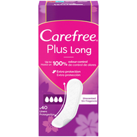 Product Carefree Plus Long Σερβιετάκια Μεγάλα με Άρωμα 5x40 Τεμάχια base image