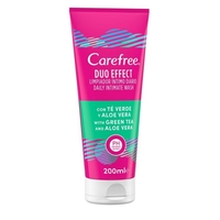Product Carefree Duo Effect Intimate Wash Aloe Vera Tube 200ml base image