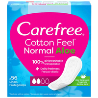 Product Carefree Cotton Feel Normal Aloe 56pcs base image