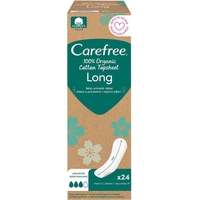 Product Carefree Cotton Feel Organic Plus Long Σερβιετάκια Ημερήσια 24τμχ base image