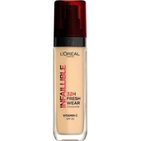 Product L'Oreal Paris Infaillible 32H Fresh Wear Foundation Spf25 Υγρό Make Up 30ml - 125 Natural Rose base image