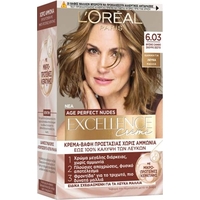Product L'Oreal Paris Excellence Creme Age Perfect Nudes Βαφή Μαλλιών 60ml - 6.03 Φυσικό Ξανθό Σκούρο Ζεστό base image