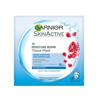 Product Garnier Tissue Mask Με Ρόδι & Υαλουρονικό Οξύ base image