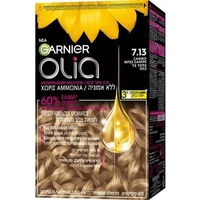 Product Garnier Olia Μόνιμη Βαφή Μαλλιών Χωρίς Αμμωνία 60ml - 7.13 Ξανθό Μπεζ Σαντρέ base image