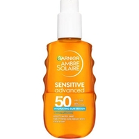 Product Garnier Ambre Solaire Sensitive Advanced Ενυδατικό Αντηλιακό Νερό SPF50 150ml base image