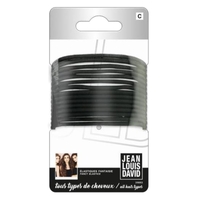 Product Jean Louis David Λαστιχάκια 15τμχ Elastics Basics Thin Μαύρα base image