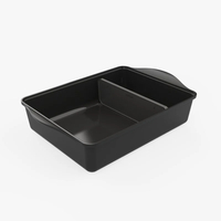 Product Cookut Σκεύος Φούρνου Βαθύ Graphite 40x27x9.5cm με Αποσπώμενο Χώρισμα Incredible Αντικολλητικό base image