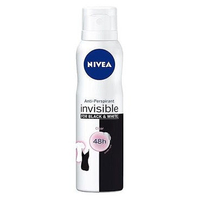 Product Nivea Men Invisible for Black & White 24h Ανδρικό Αποσμητικό Spray 150ml base image