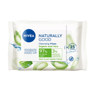 Product Nivea Cleansing Wipes Μαντηλάκια Καθαρισμού Προσώπου με Aloe Vera για Κανονικό Δέρμα 25 Τεμάχια base image
