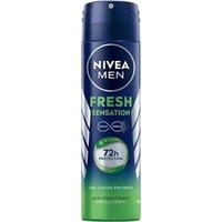 Product Nivea Fresh Sensation 72h Deodorant Spray Αποσμητικό Σπρέι 150ml base image