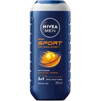 Product Nivea Men Sport Shower Gel Αφρόλουτρο Καθαρισμού 250ml base image