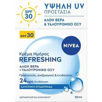 Product Nivea Refreshing Day Cream SPF30 Κρέμα Ημέρας 50ml base image