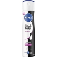 Product Nivea Black & White Invisible Authentic Dual Shield Women's Deodorant 150ml base image
