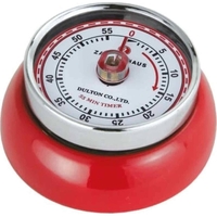 Product Zassenhaus Χρονόμετρο Κουζίνας Μεταλλικό Retro Collection Speed ​​7,2x3,5cm 55min Κόκκινο base image