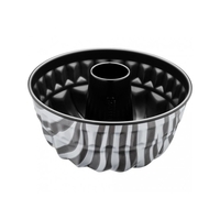 Product Kaiser Go Wild Φόρμα Κέικ Αντικολλητική 22cm Zebrafrica Λευκή/mαύρη base image