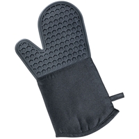 Product Küchenprofi Θερμομονωτικό Γάντι Σιλικόνης Μαύρο 34.5x18.5cm base image