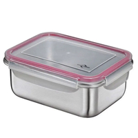 Product Kuchenprofi Φαγητοδοχείο 1,8Lt-16x22x8,5cm Από Ανοξείδωτο Ατσάλι Silver base image