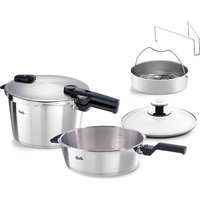 Product Fissler Vitaquick Premium Quattro Set Σετ Χύτρες Ταχύτητας Ανοξείδωτες 8lt & 4lt - Inox base image