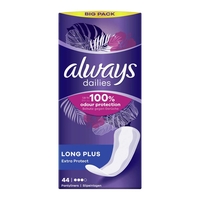 Product Always Dailies Fresh & Protect Extra Long Σερβιετάκια Καθημερινής Προστασίας 44τμχ base image