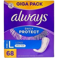 Product Always Σερβιετάκια Dailies Extra Protect Long Odour Lock Large - 68τμχ base image