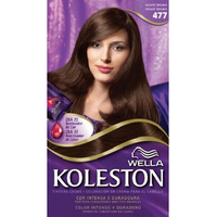 Product Wella Koleston Kit Μόνιμη Βαφή Μαλλιών 60ml - 4/77 Καστανό Σοκολατί Σκούρο base image
