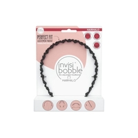 Product Invisibobble Στέκα Μαλλιών Hairhalo Adjustable Headband Black Sparkle base image