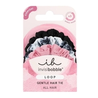 Product Invisibobble Loop Be Gentle Hair Tie Ελαστικό Λαστιχάκι Μαλλιών Απαλή Κράτηση 3τμχ base image