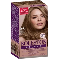 Product Wella Koleston Deluxe No Ammonia Permanent Hair Color Kit Σετ Βαφή Μαλλιών 110ml - 6/0 Dark Blonde base image
