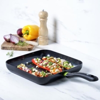 Product Green Pan Γκριλιερα CC006086-001 Αλουμινιου Με Κεραμικη Επιστρωση Antik. 28x28cm base image