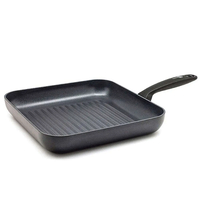 Product Green Pan Τηγάνι Γκριλιέρα Androrra Φ28cm Μαύρο base image