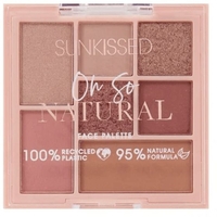 Product Sunkissed Oh So Natural Face Palette: Eyeshadows & Blush & Bronzer & Highlighter 7.9g base image
