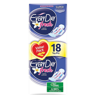 Product Everyday Σερβιέτες Ultra Plus Fresh Super Economy 18τμχ base image