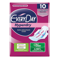 Product Everyday Σερβιέτες Maxi Night Ultra Plus 10τμχ base image