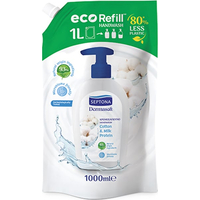 Product Septona Dermasoft Cotton & Milk Protein Eco Refill Υγρό Κρεμοσάπουνο 1000ml base image
