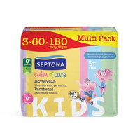 Product Septona Calm N' Care Panthenol Μωρομάντηλα 180τμχ (3x60τμχ)  base image