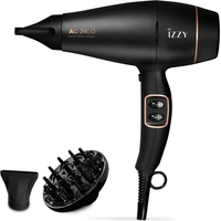 Product Izzy Iz-7204 Ac2400 Professional Επαγγελματικό Πιστολάκι Μαλλιών Με Φυσούνα 2400W base image