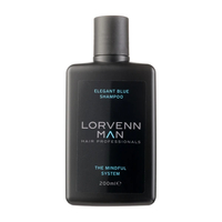Product Lorvenn Man Calming & Moisturizing Shampoo Elegant Blue 200ml base image