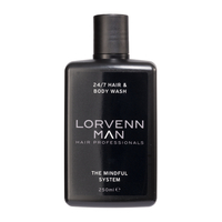 Product Lorvenn Man Αφρόλουτρο & Σαμπουάν 24/7 Hair & Body Wash The Mindful System 250ml base image