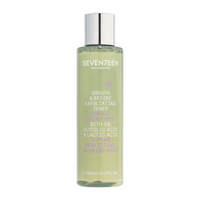 Product Seventeen Smooth & Refine Exfoliating Toner Απολεπιστική Τονωτική Λοσιόν με 5% AHA για Όλους τους Τύπους Επιδερμίδας 150ml base image